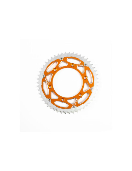 Couronne Bi-Métal S-TEEL KTM/Husqvarna Pas 520 Orange