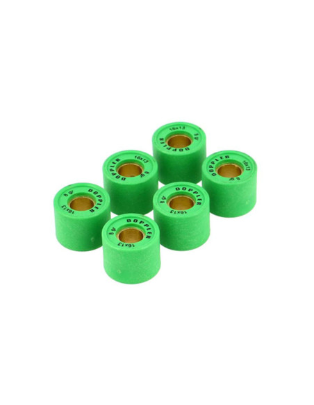 Jeu de 6 galets de variateur DOPPLER 16x13