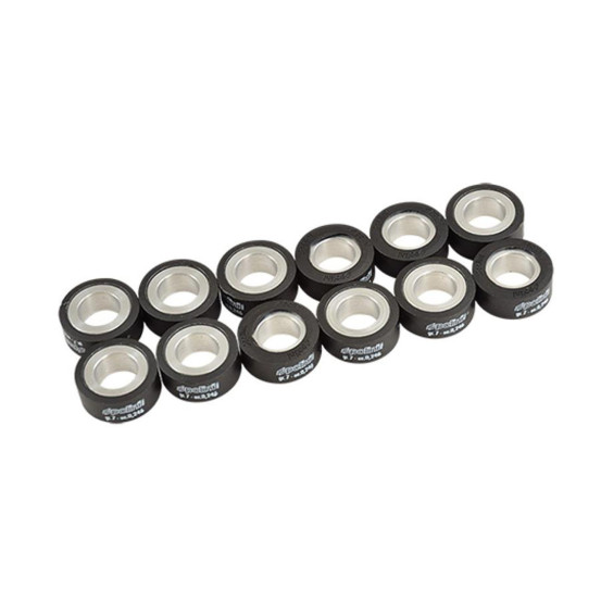 Jeu de 12 galets de variateur POLINI 25x11mm
