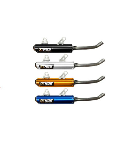 Silencieux alu pot HGS KTM 85 SX 2018-2019 Husqvarna 85 TC 2018-2021