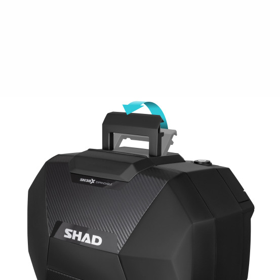 Valises latérales extensibles SHAD SH38X Carbone