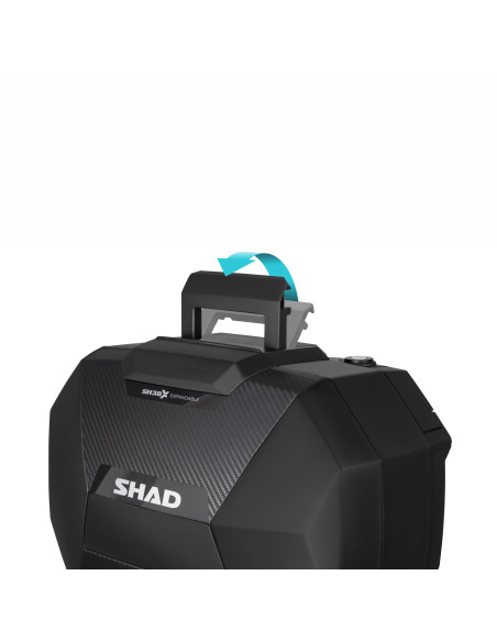 Valises latérales extensibles SHAD SH38X Carbone