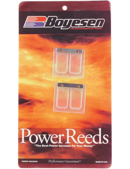Clapets fibre BOYESEN YAMAHA 125 DT R / RE / X 1988 - 1993 - DT 200 R 1989 - 1991 - 1996