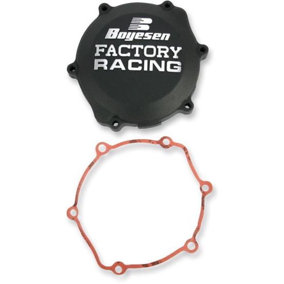 Couvercle de carter d'embrayage BOYESEN Noir Yamaha YZ 250 1993 - 1998 250 WR 1990 - 1996