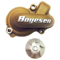 Carter de pompe a eau BOYESEN Magnésium avec hélice KTM 450 SXF 2006 - 2015 450 EXC 2012 - 2016 500 EXC 2012 - 2016 Husqvarna..