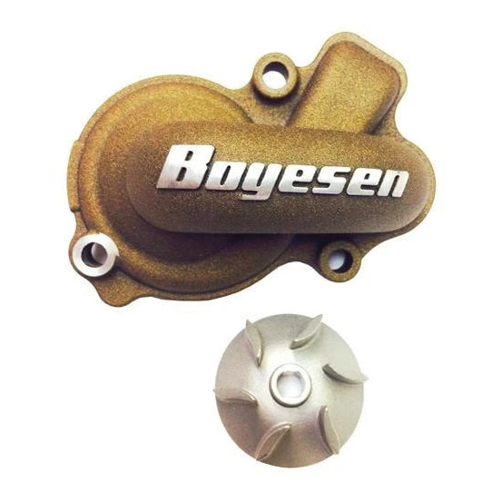 Carter de pompe a eau BOYESEN Magnésium avec hélice KTM 450 SXF 2006 - 2015 450 EXC 2012 - 2016 500 EXC 2012 - 2016 Husqvarna..