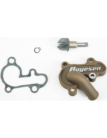 Carter de pompe a eau BOYESEN Magnésium avec hélice Suzuki 85 RM 2002 - 2018 80 RM 1989 - 2001