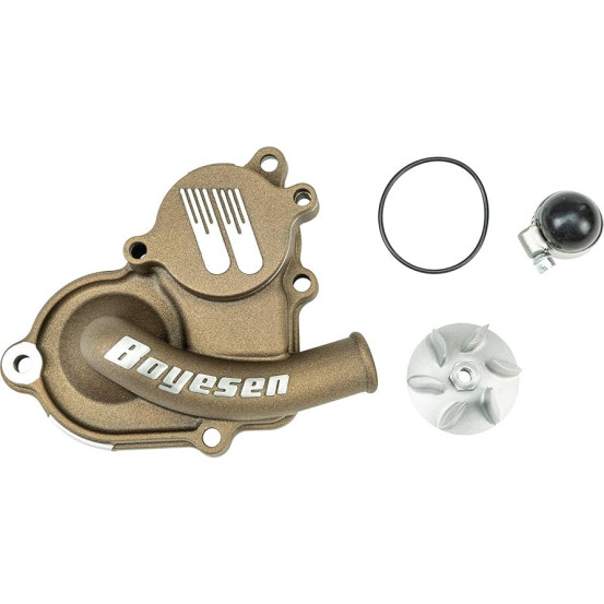 Carter de pompe a eau BOYESEN Magnésium avec hélice Suzuki 450 RM - Z 2008 - 2017 450 RMZ - X 2010 - 2014