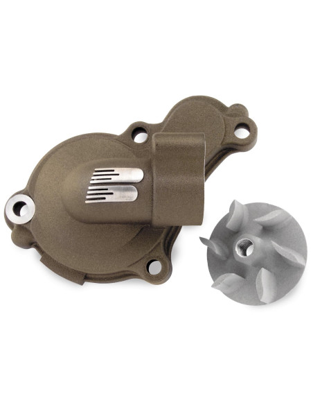 Carter de pompe a eau BOYESEN Magnésium avec hélice Yamaha 450 YZ-F 2014-2022 / 450 WR-F 2016-2023