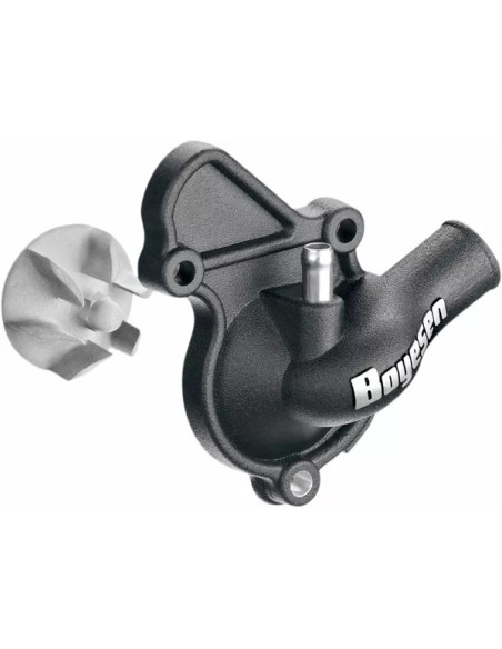 Carter de pompe a eau BOYESEN Noir avec hélice Kawasaki 450 KXF 2006 - 2015