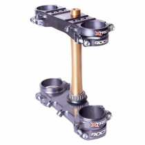 Té de fourche Anthracite ROCS XTRIG Suzuki 250 RMZ OFFSET 21.5