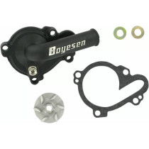 Carter de pompe a eau BOYESEN Noir avec hélice Yamaha 250 YZ - F 2001 - 2013 250 WR - F 2001 - 2014 GAS GAS 250 EC 2010 - 201..