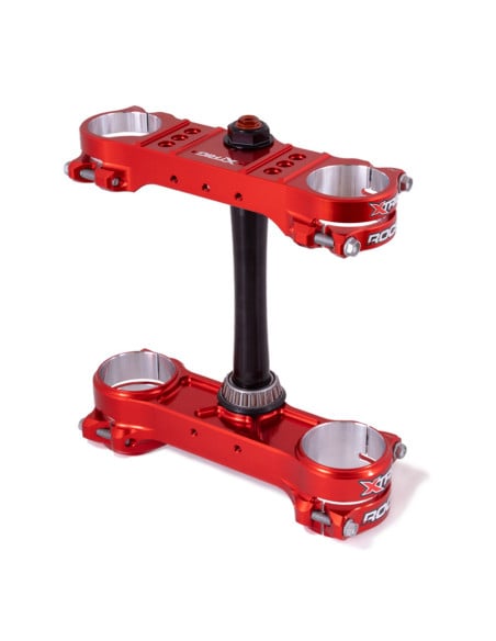 Té de fourche ROCS PRO Rouge XTRIG KTM SX/SXF EXC/EXCF HUSQVARNA TC/FC OFFSET 20-22