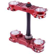 Té de fourche ROCS XTRIG Kawasaki 250 KXF 2013-2019 450 KXF 2013-2018 OFFSET 21-23