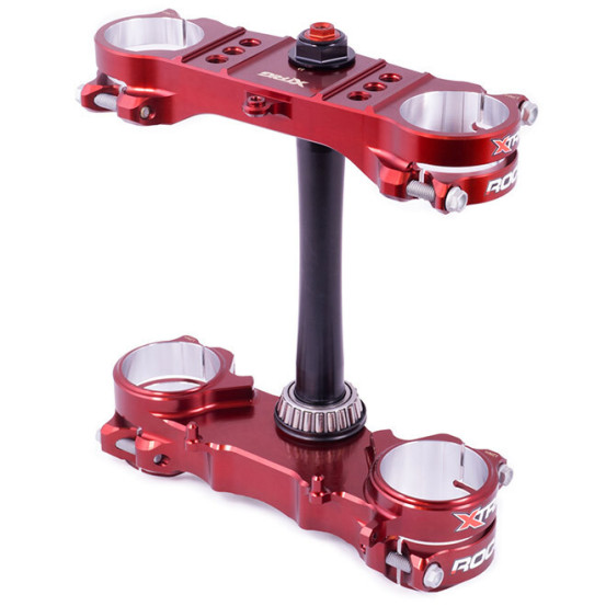 Té de fourche ROCS XTRIG Kawasaki 250 KXF 2013-2019 450 KXF 2013-2018 OFFSET 21-23