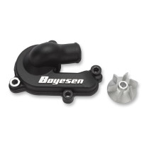 Carter de pompe a eau BOYESEN Noir avec hélice KTM 250 / 350 SXF 2016 - 2018 250 / 350 EXCF 2018 500 EXCF 2018 Husqvarna 250 ..