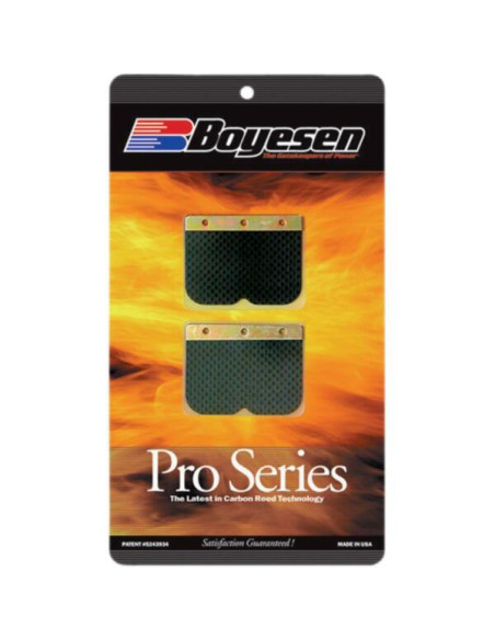Clapets carbone de rechange pour boite à clapets BOYESEN Honda CR 125 1998 - 2000