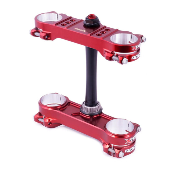 Té de fourche rouge ROCS XTRIG BETA RR 2017-2024 OFFSET 20-23