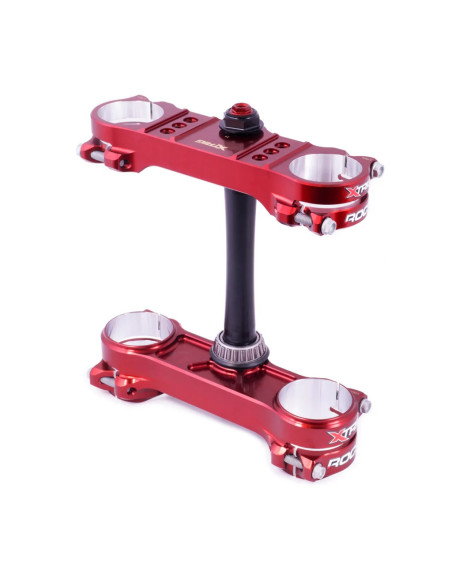 Té de fourche rouge ROCS XTRIG BETA RR 2017-2024 OFFSET 20-23