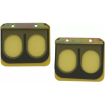 Clapets carbone de rechange pour boite à clapets BOYESEN Kawasaki KX 125 2004 - 2008