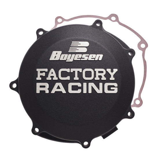 Couvercle carter d'embrayage BOYESEN Noir HONDA 125 CR 1988 - 1999