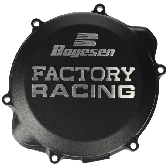 Couvercle carter d'embrayage BOYESEN Noir HONDA 450 CRF R 2002 - 2008