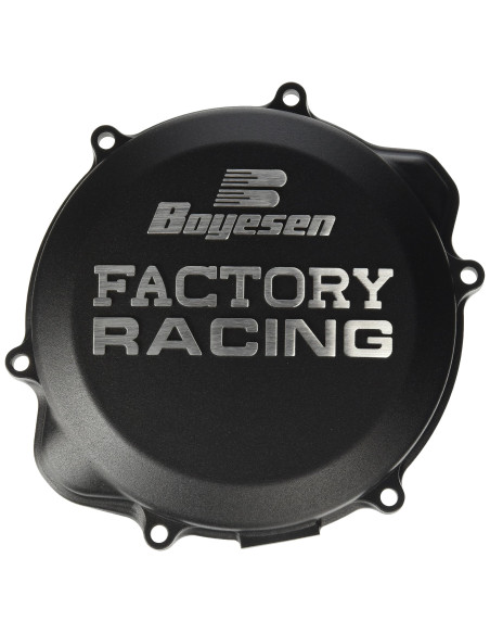 Couvercle carter d'embrayage BOYESEN Noir HONDA 450 CRF R 2002 - 2008
