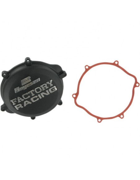 Couvercle carter d'embrayage BOYESEN Noir SUZUKI 125 RM 1998 - 2008