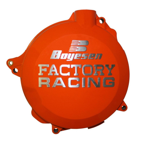 Couvercle carter d'embrayage BOYESEN Orange KTM 250 300 SX TPI 2017 - 2023 HUSQVARNA 250 300 TC TEI 2017 - 2023 GAS GAS 300 E..