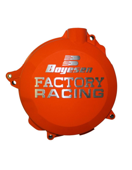Couvercle carter d'embrayage BOYESEN Orange KTM 250 300 SX TPI 2017 - 2023 HUSQVARNA 250 300 TC TEI 2017 - 2023 GAS GAS 300 E..