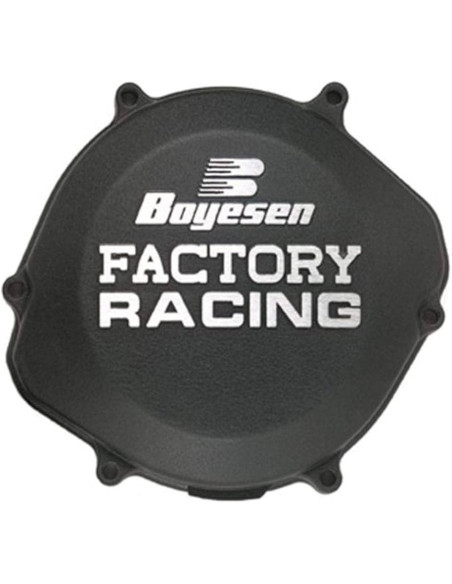 Couvercle de carter d'embrayage BOYESEN Honda CR 125 1987 - 1999 Noir
