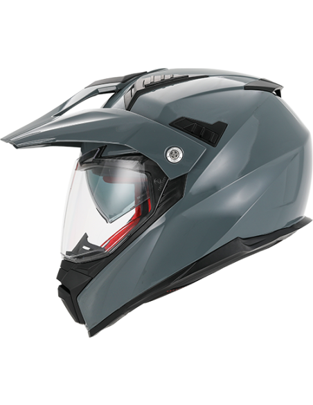 Casque Cross VITO Molino Gris Nardo (double écran)