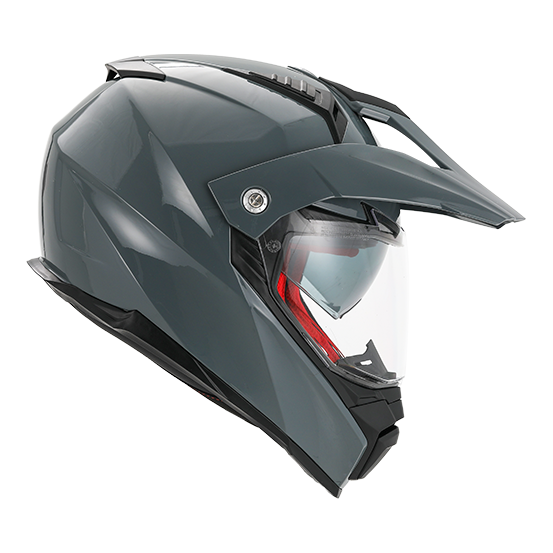 Casque Cross VITO Molino Gris Nardo (double écran)