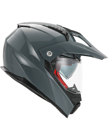Casque Cross VITO Molino Gris Nardo (double écran)