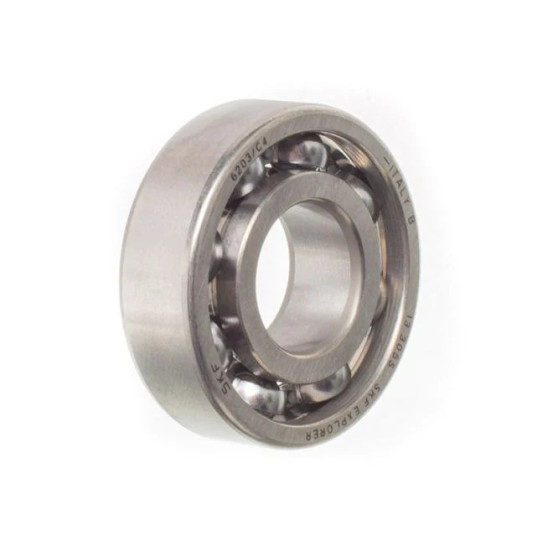 Roulement non étanche SKF 6203/C4 - Dimensions 17x40x12mm