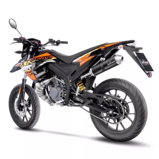 Collecteur d'échappement LEOVINCE APRILIA SX/RX 50 2018 - 2020 - DERBI SENDA SMX/RACING/X-TREM/LIMITED 2018 - 2020 Inox