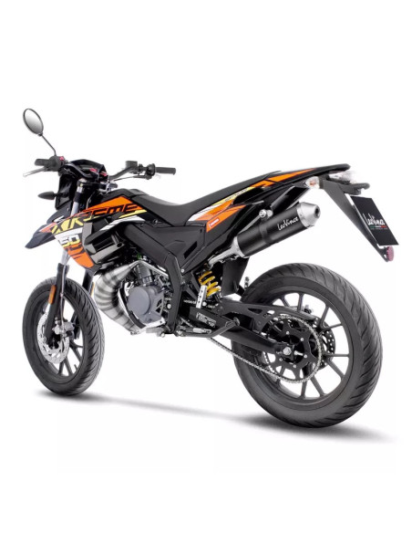 Collecteur d'échappement LEOVINCE APRILIA SX/RX 50 2018 - 2020 - DERBI SENDA SMX/RACING/X-TREM/LIMITED 2018 - 2020 Inox