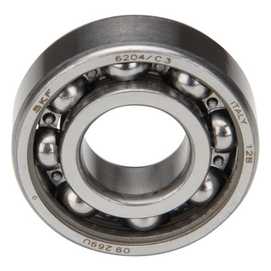 Roulement non étanche SKF 6204 - Dimensions 20x47x14mm