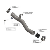 Suppresseur de catalyseur LEOVINCE BENELLI 500 LEONCINO/TRAIL 2017 - 2023
