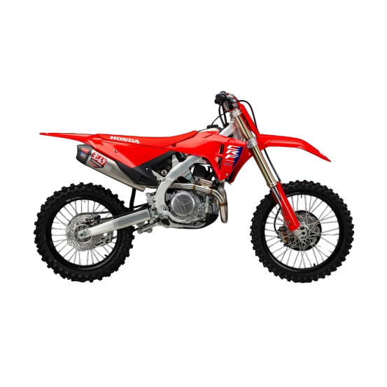 Ligne complète YOSHIMURA USA RS-12 Signature Series - Inox & carbone - HONDA 450 CRF-R 2025-2026