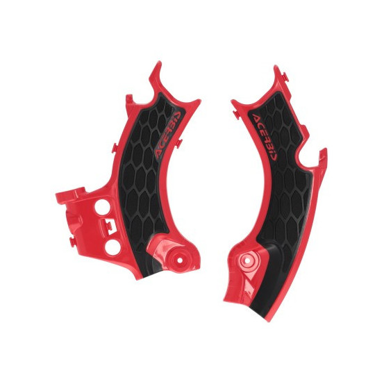 Protection de cadre XGRIP - Rouge - ACERBIS Honda CRF-R 2025-2026