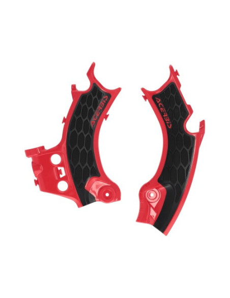 Protection de cadre XGRIP - Rouge - ACERBIS Honda CRF-R 2025-2026