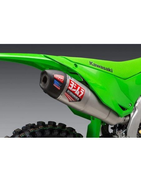 Ligne complète YOSHIMURA RS12 Signature Series Kawasaki 450 KXF 2024-2026