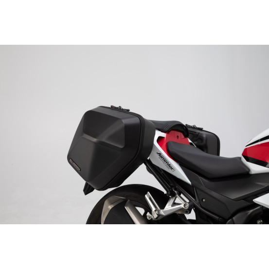 Valises latérales SW-MOTECH SLC Urban ABS 16,5 Litres avec support x2 HONDA CB 500 F 2016-2018 - CBR 500 R 2016