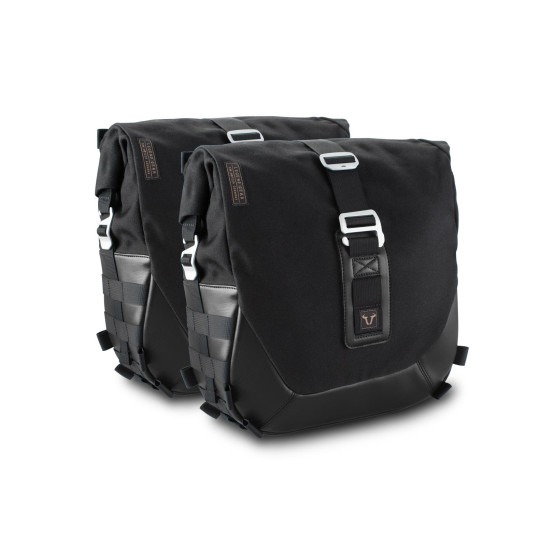 Sacoches latérales SW-MOTECH SLC Legend Gear LC2 13,5 Litres Black Edition avec supports x2 SUZUKI DL 650 V-Strom/XT 2016