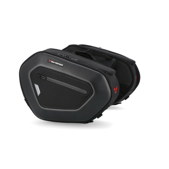 Sacoches cavalières SW-MOTECH PRO Blaze 15-20 Litres avec supports x2 YAMAHA MT-09 2013 - 2016