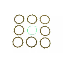 Kit disques embrayage garnis + Joint de couvercle embrayage ATHENA - HUSQVARNA 250 CR 1999-2005 250 WR 1999-2013 360 WR 1999-.. 2