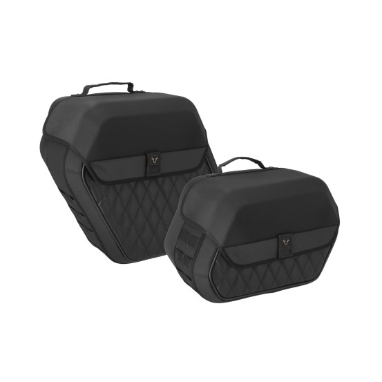 Valises latérales SW-MOTECH SLH Legend Gear LH2 gauche 25,5 Litres - LH1 droite 19,5 Litres avec supports x2 HARLEY DAVIDSON ..