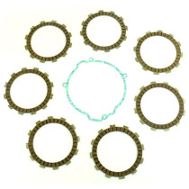 Kit disques embrayage garnis + Joint de couvercle embrayage ATHENA - HUSQVARNA 125 TE KTM 125 EXC/SX/SXS 144/150 SX 200 EGS/E.. 2