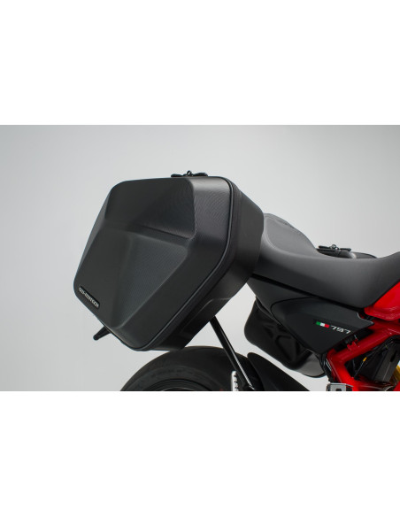 Valises latérales SW-MOTECH SLC Urban ABS 16,5 Litres avec support x2 DUCATI Monster 797 2016